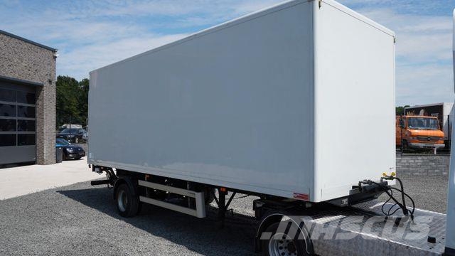 Blomenröhr MS220/6700 Auflieger BPW Ladebordwand Semirremolques con carrocería de caja