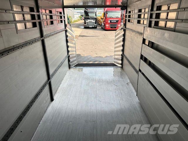 Blomert V35 Tandem Viehtransport Anhänger ALU مقطورات خفيفة