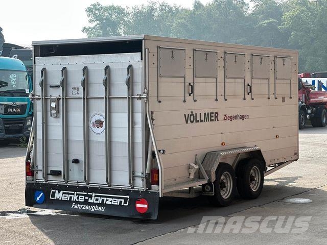 Blomert V35 Tandem Viehtransport Anhänger ALU مقطورات خفيفة