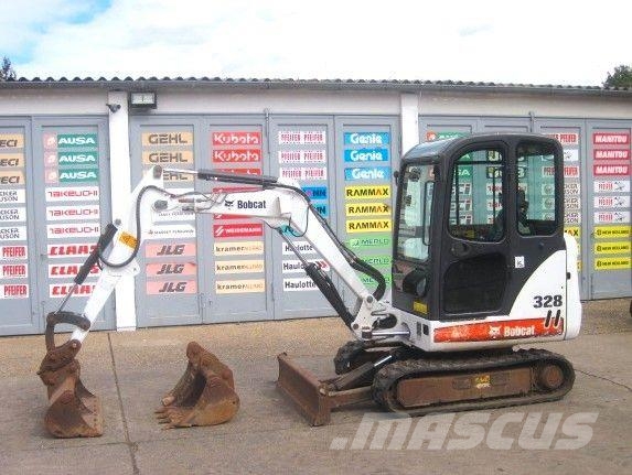 Bobcat 328 G * 3x Löffel * Minibagger < 7t