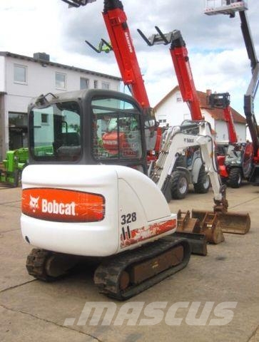 Bobcat 328 G * 3x Löffel * Minibagger < 7t