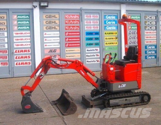 Bobcat E 08 * 3x Löffel * * Verstellfahrwerk * vgl. 10 Minibagger < 7t