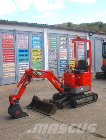 Bobcat E 08 * 3x Löffel * * Verstellfahrwerk * vgl. 10 Minibagger < 7t