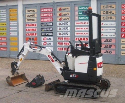 Bobcat E 10 z * 2x Löffel * * Verstellfahrwerk * vgl 08 Minibagger < 7t