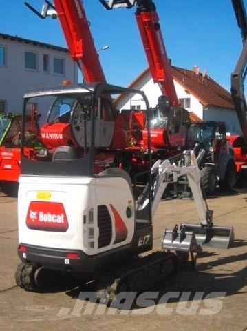 Bobcat E 17 *2x Löffel* *Verstellfahrwerk* vgl 16 19 20 Mini excavadoras < 7t