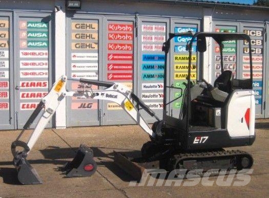 Bobcat E 17 *2x Löffel* *Verstellfahrwerk* vgl 16 19 20 Mini excavadoras < 7t