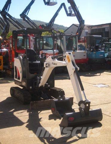 Bobcat E 17 *2x Löffel* *Verstellfahrwerk* vgl 16 19 20 Mini excavadoras < 7t
