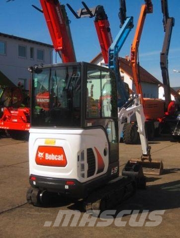 Bobcat E 19 * 2x Löffel * Verstellausleger vgl 16 17 20 Minigravemaskiner