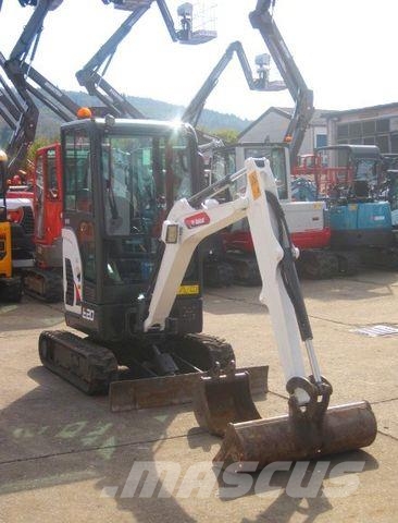 Bobcat E 20 * 2x Löffel * * Verstellfahrwerk * Minigravemaskiner