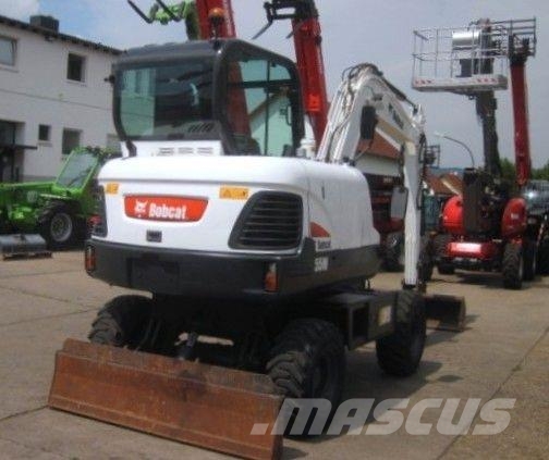 Bobcat E 55 W EA * 3x Löffel * Wielgraafmachines