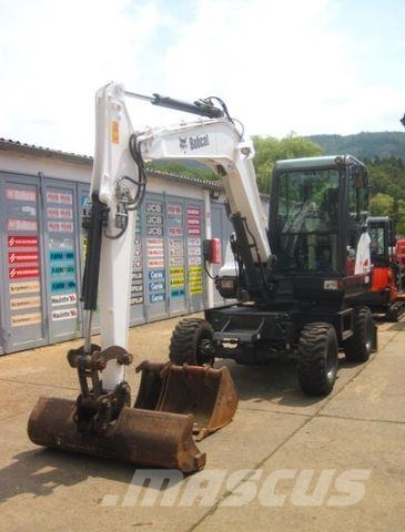 Bobcat E 55 W EA * 3x Löffel * Wielgraafmachines