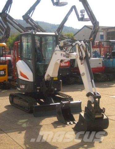 Bobcat E26 * 2x Löffel * MS03 Minibagger < 7t