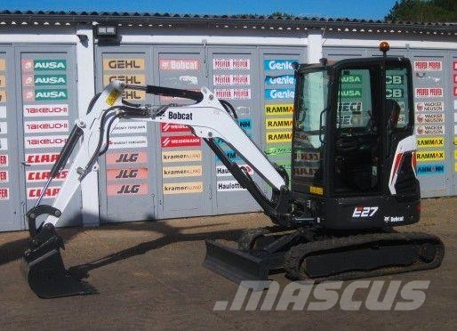 Bobcat E27 Bj.: 2024 Lehnhoff MS03 Minibagger < 7t