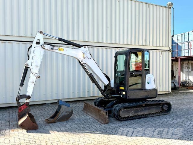 Bobcat E50 / 2016 BJ / 3.381 H / 2 x Löffel / MS03 Minibagger < 7t