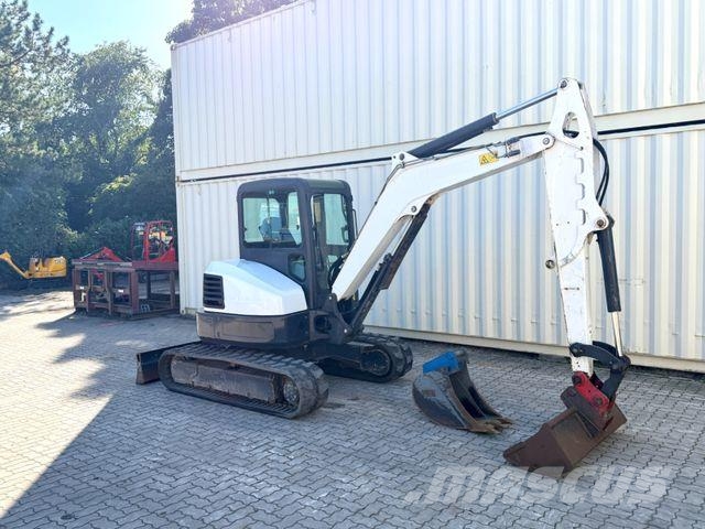 Bobcat E50 / 2016 BJ / 3.381 H / 2 x Löffel / MS03 Minibagger < 7t