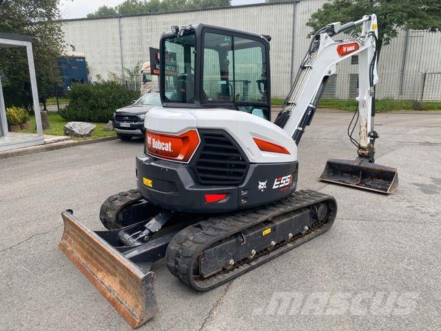 Bobcat E55 Z R2 Schnellwechsler Hydr. Schwenklöffel حفارات صغيرة أقل من 7 طن (حفارات صغيرة)