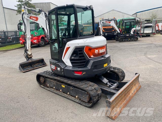 Bobcat E55 Z R2 Schnellwechsler Hydr. Schwenklöffel حفارات صغيرة أقل من 7 طن (حفارات صغيرة)