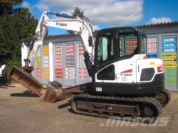Bobcat E85 * 2x Löffel * Minibagger < 7t
