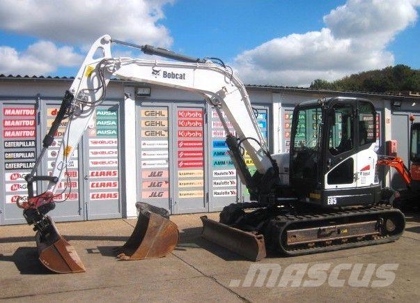 Bobcat E85 * 2x Löffel * Minibagger < 7t