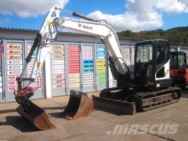 Bobcat E85 * 2x Löffel * Minibagger < 7t