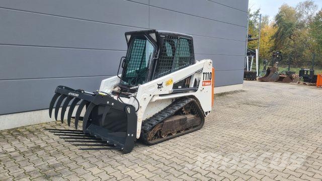 Bobcat T110 - Ketten 70 % - Zange - Joystick Crawler dozers