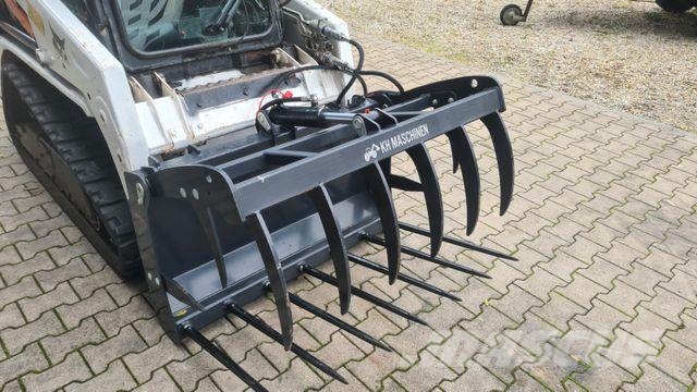 Bobcat T110 - Ketten 70 % - Zange - Joystick Crawler dozers