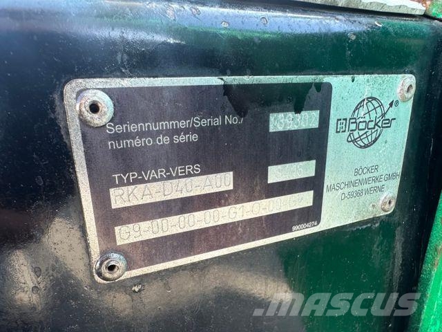 Böcker RK 36-2400 / Raupenkran / UVV NEU Camiones grúa