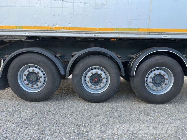 Bodex KIS3WA, 50m3, FULL ALU, 6.3 T, 2xSchieber Sklápacie návesy