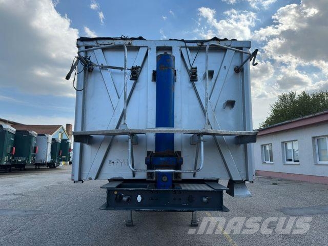 Bodex KIS3WA, 50m3, FULL ALU, 6.3 T, 2xSchieber Sklápacie návesy