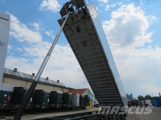 Bodex KIS3WA, 50m3, FULL ALU, 6.3 T, 2xSchieber Sklápacie návesy