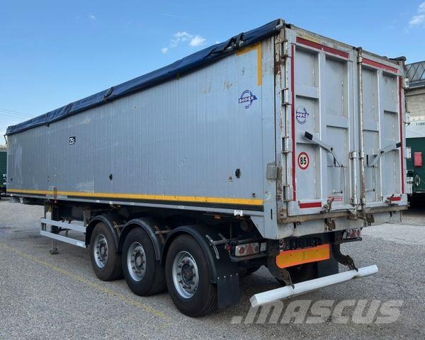 Bodex KIS3WA, 50m3, FULL ALU, 6.3 T, 2xSchieber Kippipuoliperävaunut