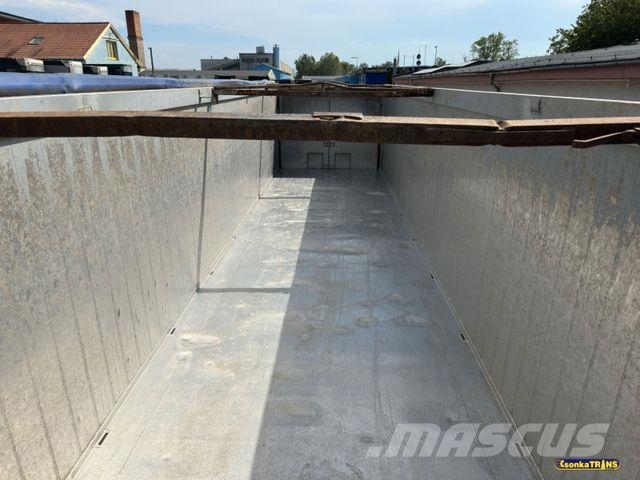 Bodex KIS3WA, 50m3, FULL ALU, 6.3 T, 2xSchieber Kippipuoliperävaunut