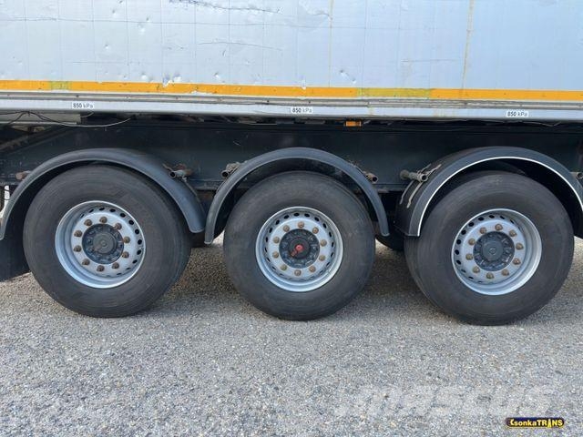 Bodex KIS3WA, 50m3, FULL ALU, 6.3 T, 2xSchieber Kippipuoliperävaunut