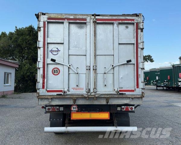 Bodex KIS3WA, 50m3, FULL ALU, 6.3 T, 2xSchieber Kippipuoliperävaunut