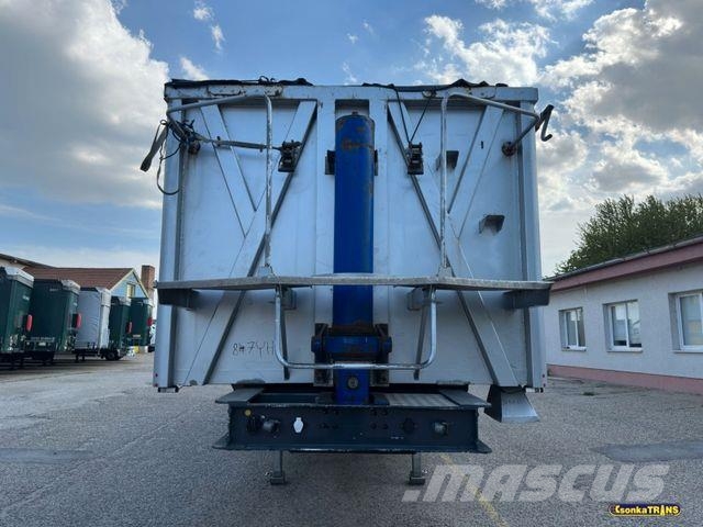 Bodex KIS3WA, 50m3, FULL ALU, 6.3 T, 2xSchieber Kippipuoliperävaunut