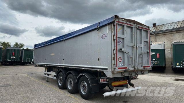 Bodex KIS3WA, FULL ALU, 50m3, 6.5 T, Lift Axle Sklápacie návesy