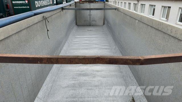Bodex KIS3WA, FULL ALU, 50m3, 6.5 T, Lift Axle Sklápacie návesy