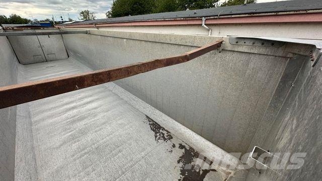 Bodex KIS3WA, FULL ALU, 50m3, 6.5 T, Lift Axle Sklápacie návesy