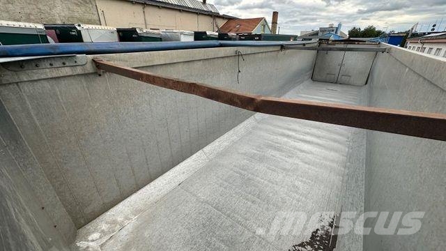 Bodex KIS3WA, FULL ALU, 50m3, 6.5 T, Lift Axle Sklápacie návesy