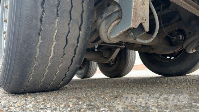 Bodex KIS3WA, FULL ALU, 50m3, 6.5 T, Lift Axle Sklápacie návesy