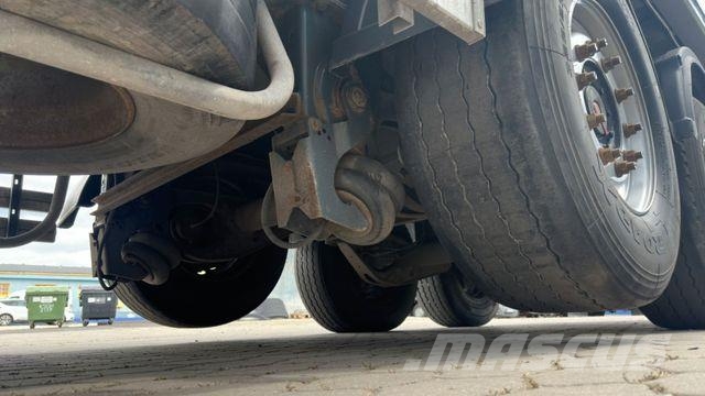 Bodex KIS3WA, FULL ALU, 50m3, 6.5 T, Lift Axle Sklápacie návesy
