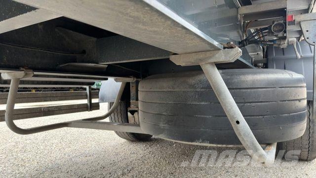 Bodex KIS3WA, FULL ALU, 50m3, 6.5 T, Lift Axle Sklápacie návesy