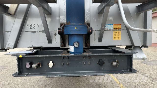 Bodex KIS3WA, FULL ALU, 50m3, 6.5 T, Lift Axle Sklápacie návesy