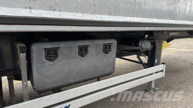 Bodex KIS3WA, FULL ALU, 50m3, 6.5 T, Lift Axle Sklápacie návesy