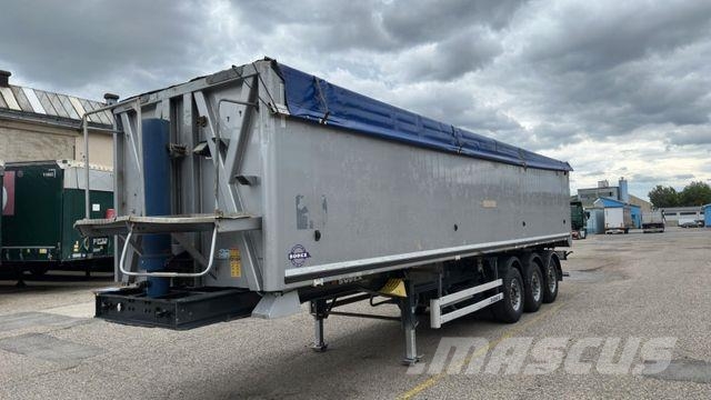 Bodex KIS3WA, FULL ALU, 50m3, 6.5 T, Lift Axle Sklápacie návesy