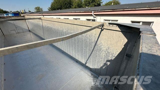 Bodex KIS3WA, FULL ALU, 50m3, 6.5 T, Lift Axle Sklápacie návesy