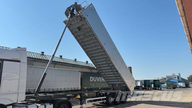 Bodex KIS3WA, FULL ALU, 50m3, 6.5 T, Lift Axle Sklápacie návesy