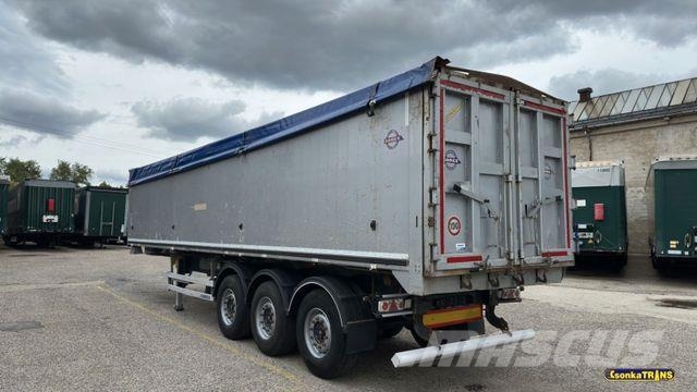 Bodex KIS3WA, FULL ALU, 50m3, 6.5 T, Lift Axle Semirremolques bañera