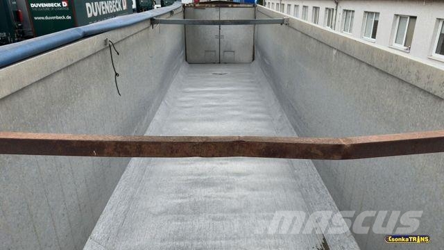 Bodex KIS3WA, FULL ALU, 50m3, 6.5 T, Lift Axle Semirremolques bañera