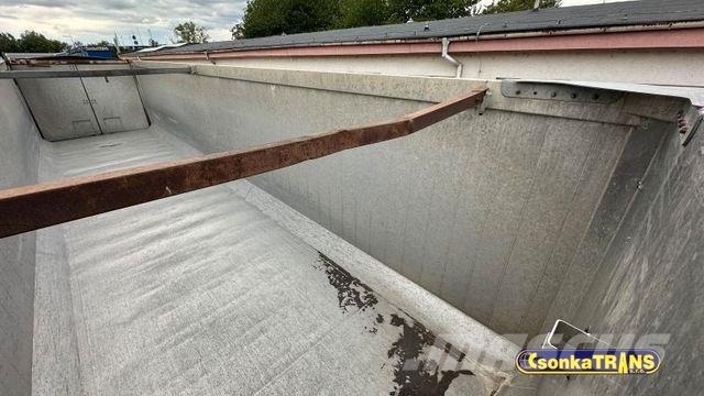 Bodex KIS3WA, FULL ALU, 50m3, 6.5 T, Lift Axle Semirremolques bañera